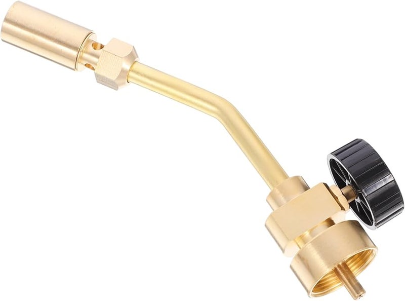 Tehaux Professional Brass Propane Torch Self Igniting Adjustable Flame Welding Soldering CSA Certified - Image 2